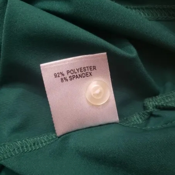 Augusta National Men Medium Green Short Sleeve Collared Golf Polo Shirt - Picture 3 of 5